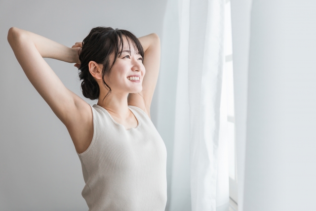 リフレッシュ女性